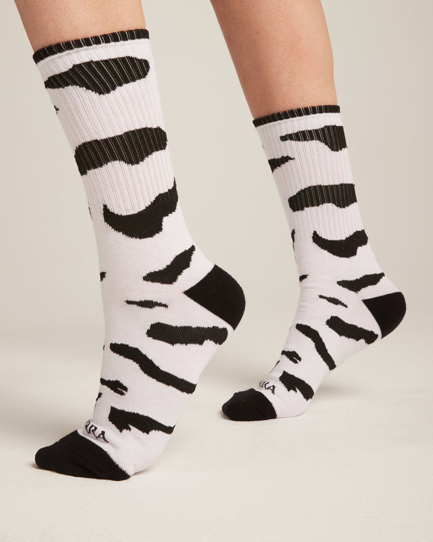 Cow pattern socks