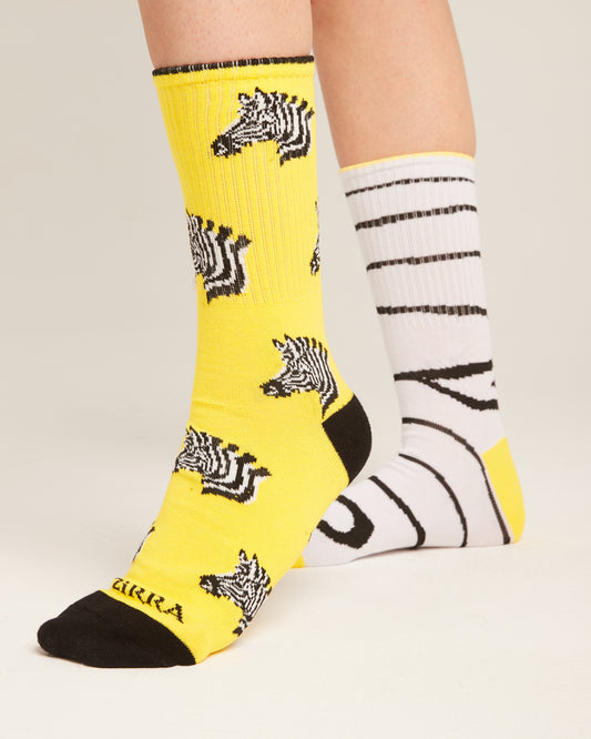 Zebra Stripe socks