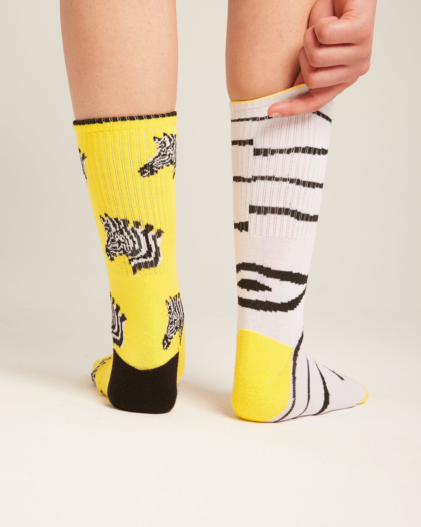 Zebra Stripe socks