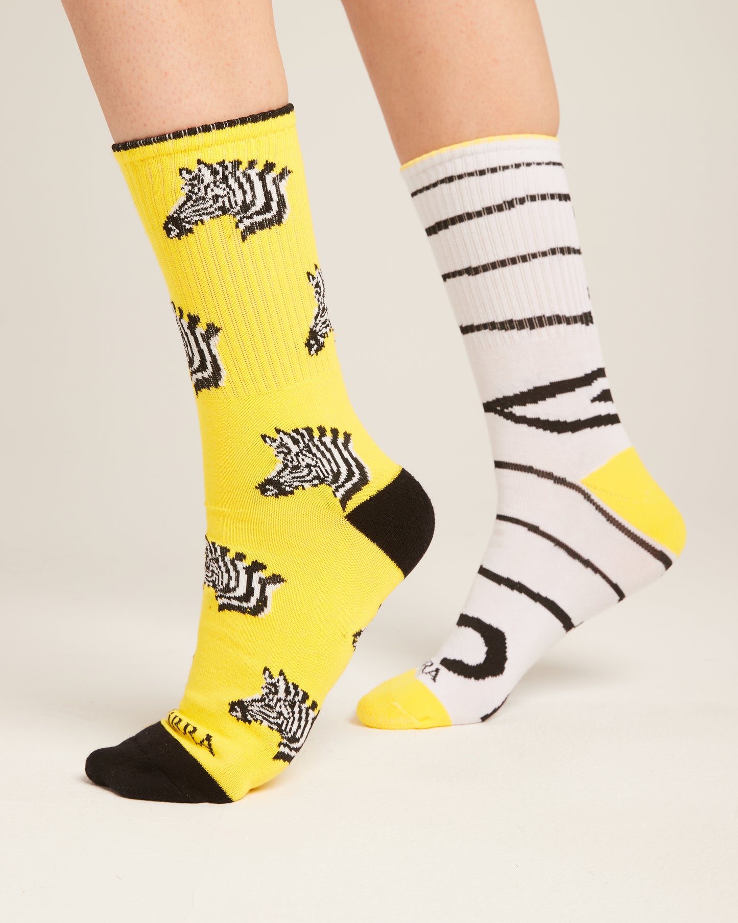 Zebra Stripe socks